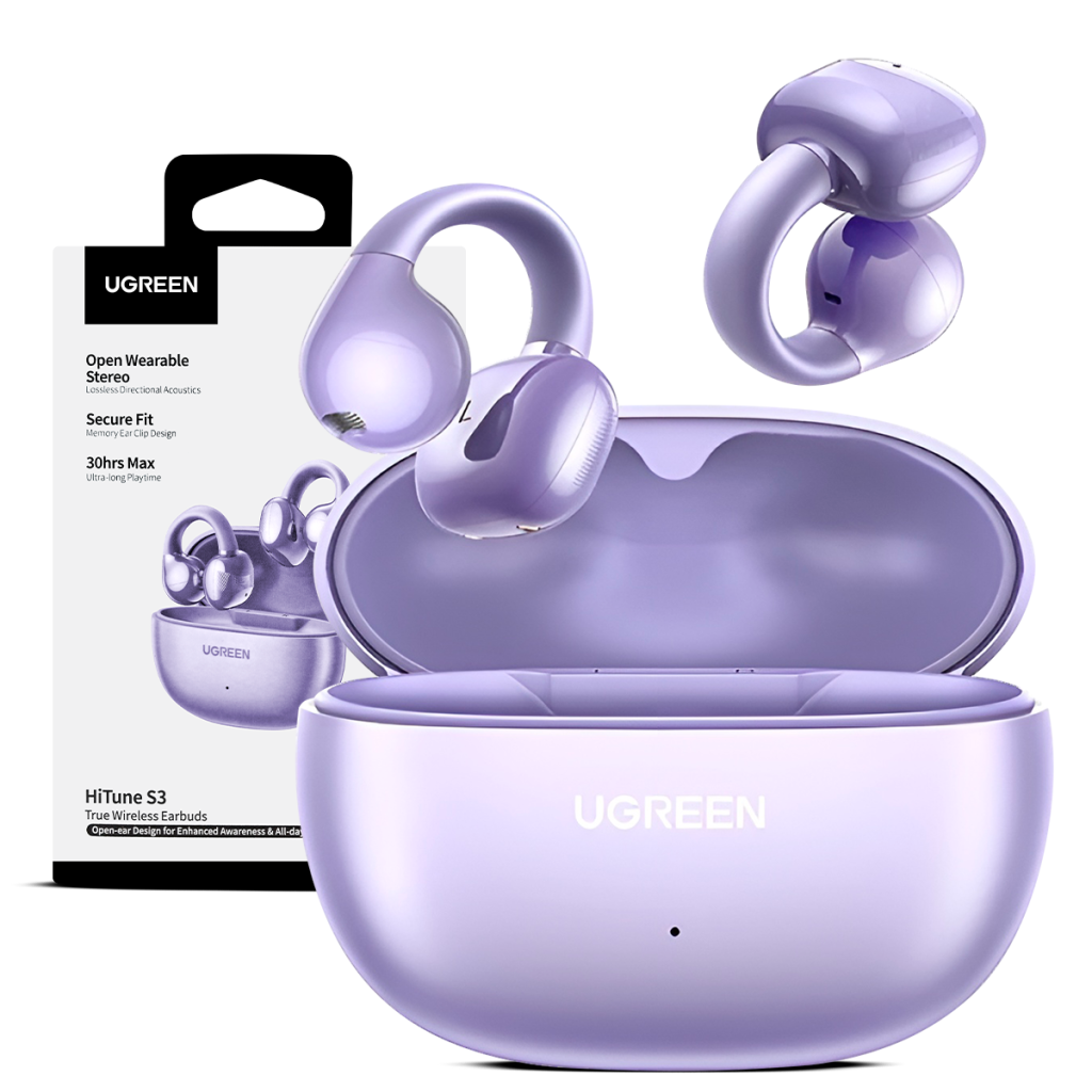 Audifonos Ugreen Hitune S3 Ear Clip Morado
