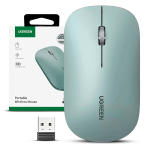 Mouse Inalambrico Ugreen Silencioso 2.4ghz Slim Verde
