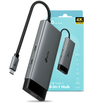 Adaptador Hub HDMI Tipo C TP-Link 5 en 1 de Aluminio 100W PD