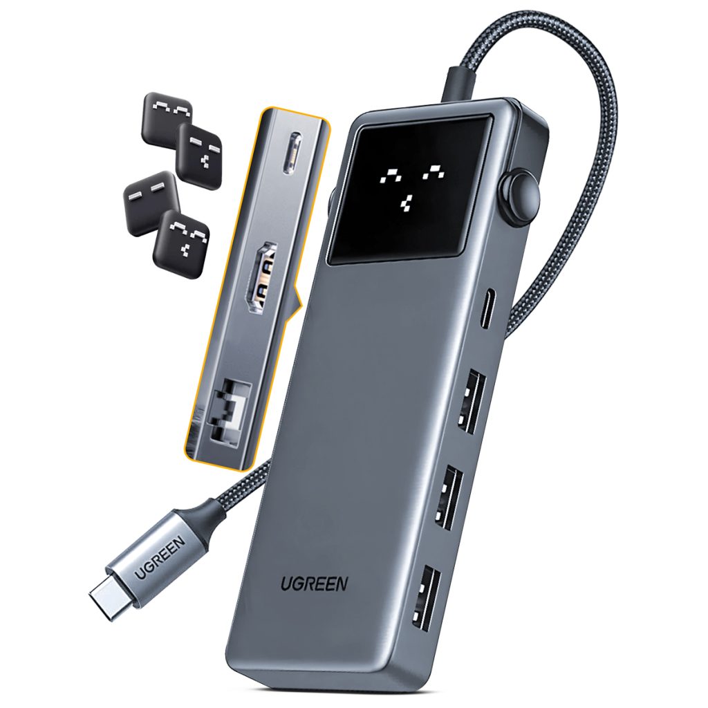 Adaptador Hub Ugreen Cm888 7 en 1