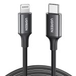 Cable Lightning Ugreen 60w Mfi Certificado Apple iPhone iPad Negro