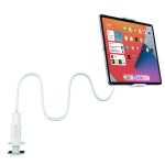 Soporte de Escritorio BH24 Para Tablet Celular iPad Flexible 360° Blanco