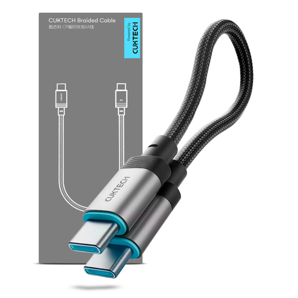 Cable Cuktech 240W usb-c 6a 15cm ctc615s